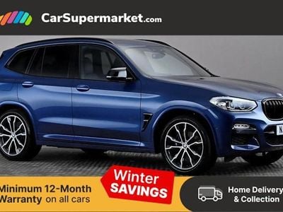 Blue Used 2019 BMW X3 M Sport SUV | £22,897 (Fair price)