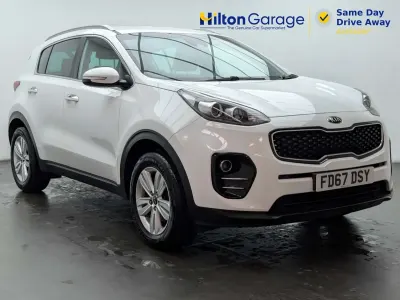 Begagnad Kia Sportage 177 HK (130 kW) 2017 Vit SUV