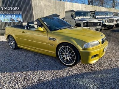 Used BMW M3 M Sport 343 HP (252 kW) 2002 Yellow Cabriolet
