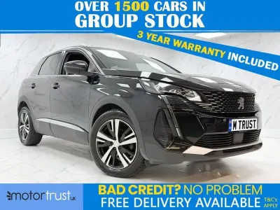 Used Peugeot 3008 GT 130 HP (95 kW) 2022 Black SUV