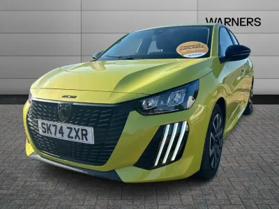 Used Peugeot 208 Active 74 HP (54 kW) 2024 Yellow Hatchback