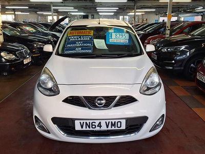White Used 2014 Nissan Micra S Hatchback | £7,495 (Expensive)