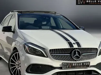 Used Mercedes A200 Premium Plus 136 HP (100 kW) 2018 White Hatchback