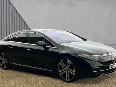 Used Mercedes EQS450+ Exclusive Luxury 244 kW (333 HP) 2023 Obsidian black metallic