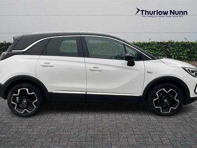 Used Vauxhall Crossland Ultimate 110 HP (80 kW) 2022 White jade SUV