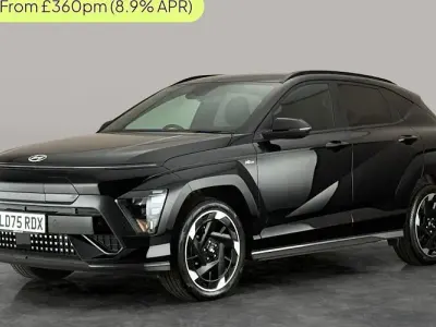 Used Hyundai Kona N Line 160 kW (218 HP) 2025 Black SUV