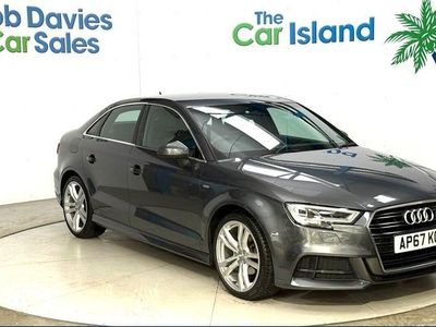 Used Audi A3 S-Line 150 HP (110 kW) 2018 Grey Sedan