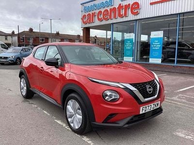 Used Nissan Juke Acenta 117 HP (86 kW) 2023 Red SUV