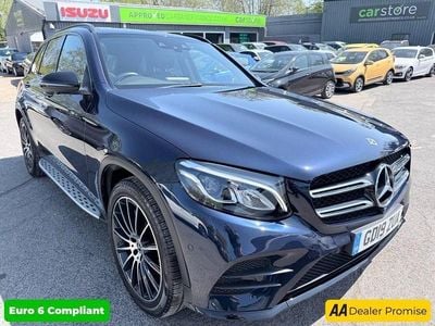 Begagnad Mercedes GLC250 Premium Plus 2019 Blå SUV
