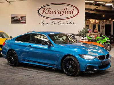 Used BMW 430 M Sport 2018 Blue Coupe