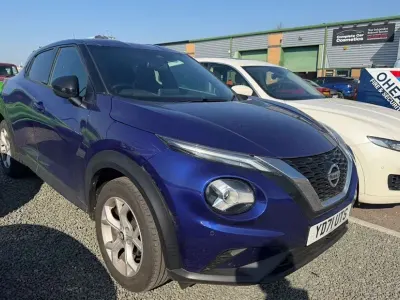 Second-hand Nissan Juke N-Connecta 114 CP (83 kW) 2021 Albastru SUV
