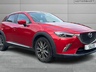 Begagnad Mazda CX-3 Inclusive 121 HK (88 kW) 2017 Röd SUV