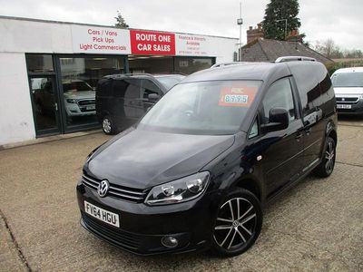 Used VW Caddy Black Edition 102 HP (75 kW) 2014 Black MPV