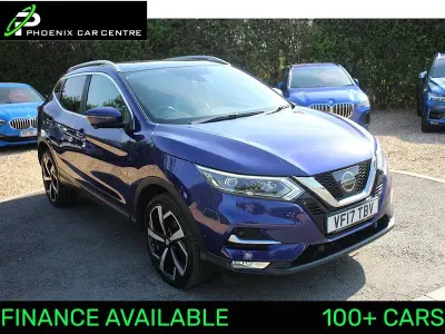 Used Nissan Qashqai Tekna 163 HP (119 kW) 2017 Blue SUV