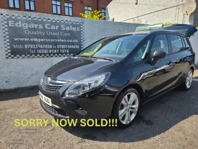 Used Vauxhall Zafira SRi 140 HP (102 kW) 2016 Black MPV