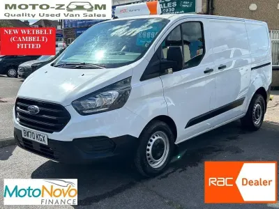 Used Ford Transit Custom 130 HP (95 kW) 2021 White Van