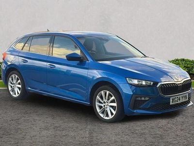 Race blue metallic Used 2024 Skoda Scala SE L Hatchback | £17,186 (Fair price)