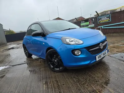 Used Vauxhall Adam 2017 Blue Hatchback