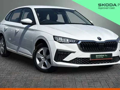 Used Skoda Scala SE 115 HP (84 kW) 2025 Moon white metallic Hatchback