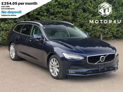 Used Volvo V90 Momentum 245 HP (180 kW) 2017 Black Estate