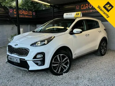 Gebraucht Kia Sportage 134 PS (98 kW) 2019 Weiß SUV