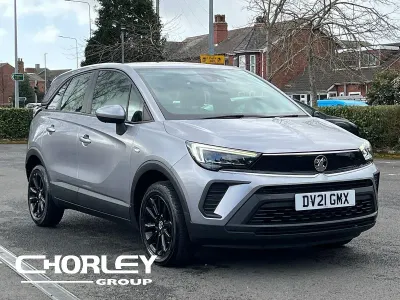 Used Vauxhall Crossland S 110 HP (80 kW) 2021 Grey SUV
