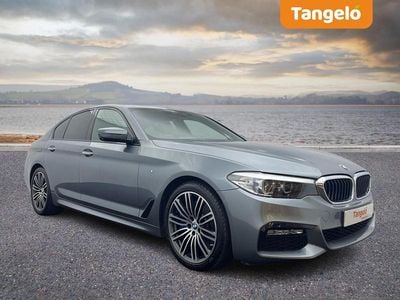 Blue Used 2017 BMW 540 M Sport Sedan | £21,145 (Fair price)