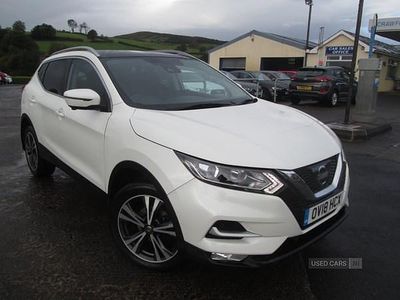 Used Nissan Qashqai N-Connecta 2018 White SUV