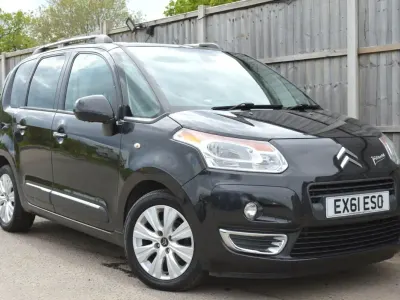 Begagnad Citroën C3 Picasso Exclusive 2011 Svart Minibuss