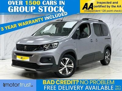 Grey Used 2019 Peugeot Rifter GT-line MPV | £12,195 (Fair price)
