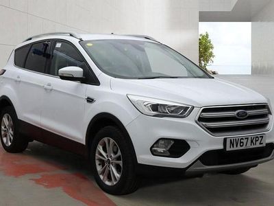 Used Ford Kuga Titanium 150 HP (110 kW) 2018 White SUV