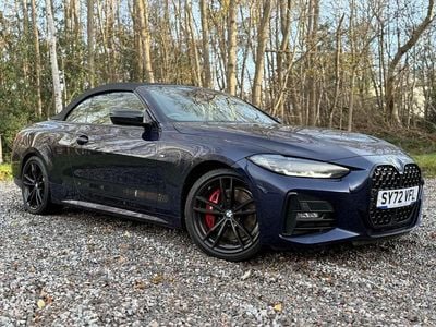 Blue Used 2023 BMW 420 M Sport Cabriolet | £32,995 (Good price)