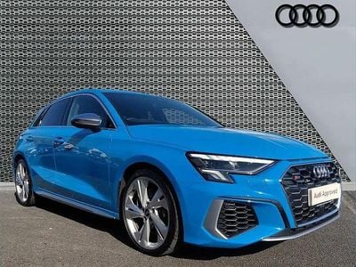 Begagnad Audi S3 Sportback Comfort 310 HK (228 kW) 2022 Blå Halvkombi