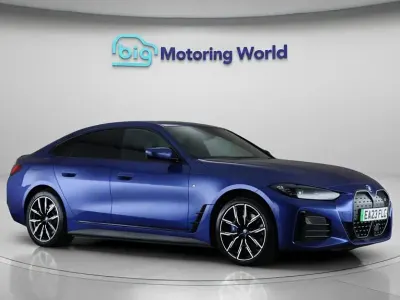 Used BMW i4 M Sport 250 kW (340 HP) 2023 Blue Sedan