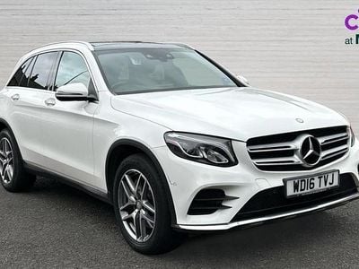 Begagnad Mercedes GLC220 AMG Line Premium 170 HK (125 kW) 2016 Vit