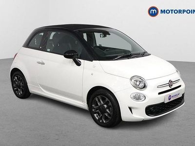 Used Fiat 500 2021 White/black Cabriolet