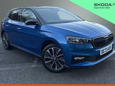 Blue Used 2023 Skoda Fabia Monte Carlo Hatchback | £15,700 (A bit pricey)