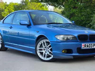 Usado BMW 330 2003 Azul Coupe