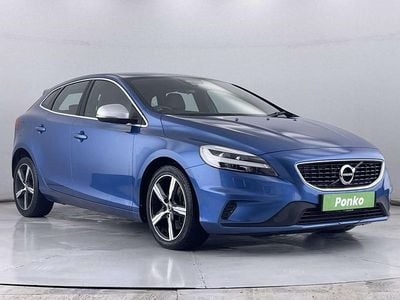 Blue Used 2017 Volvo V40 R-Design Hatchback | £8,530 (Fair price)