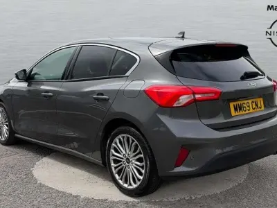 Begagnad Ford Focus Titanium X 125 HK (91 kW) 2019 Grå Halvkombi