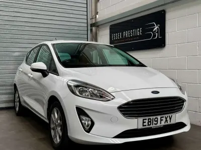 Used Ford Fiesta Zetec 2019 White Hatchback