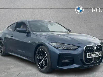 Used BMW 420 Coupé M Sport 181 HP (133 kW) 2024 Blue Coupe
