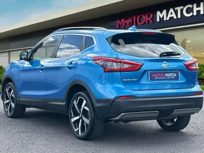 Begagnad Nissan Qashqai S 163 HK (119 kW) 2018 Blå SUV