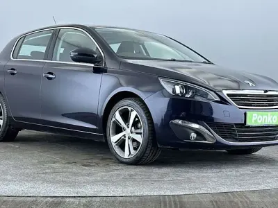 Used Peugeot 308 Allure 131 HP (96 kW) 2016 Blue Hatchback