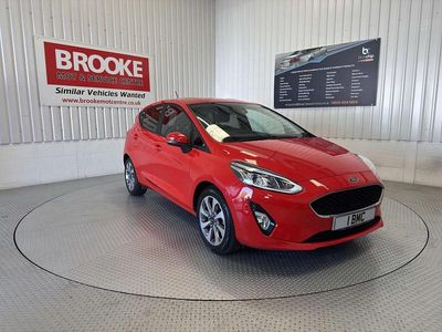 Used Ford Fiesta Trend 95 HP (69 kW) 2020 Red Hatchback