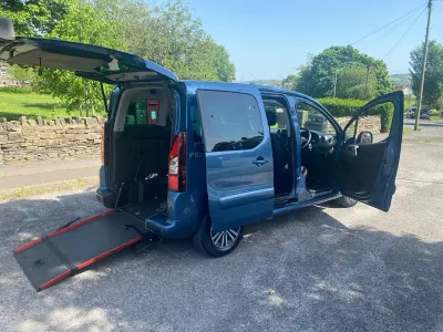 Used Peugeot Partner Active 75 HP (55 kW) 2019 Blue MPV
