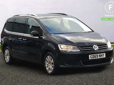 Black Used 2019 VW Sharan SE MPV | £16,999 (Fair price)