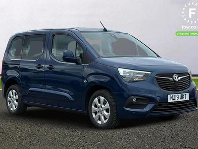 Used Vauxhall Combo 2019 Blue Estate