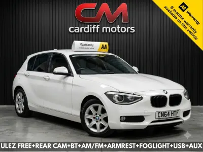 Used BMW 116 Sport Line 2015 White Hatchback