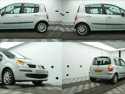 Used Renault Modus Dynamique 112 HP (82 kW) 2005 Silver MPV
